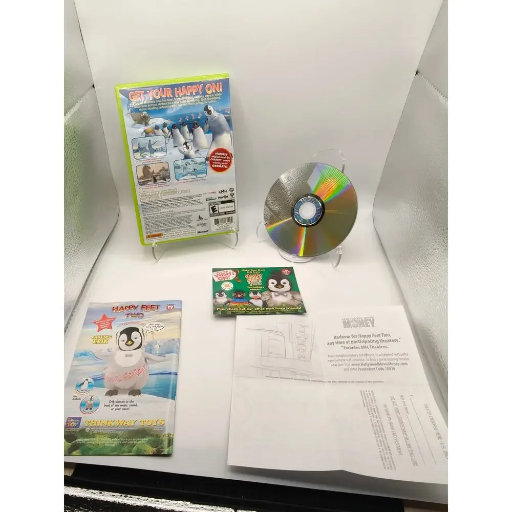 Happy Feet Two Xbox 360 CIB Complete w/ Manual WB Games